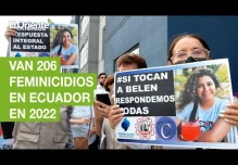 Van 206 feminicidios en Ecuador en 2022