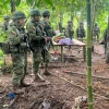 Las Fuerzas Armadas hallaron una base abandonada en Esmeraldas