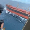 La Armada sacó a buque, de bandera panameña, de la reserva marina de Galápagos