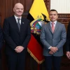 Visita de Infantino a Noboa marca jornada clave para el fútbol ecuatoriano
