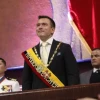 Noboa centra su informe en seguridad y recuperación económica