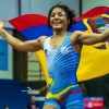 Lucía Yépez conquistó medalla de bronce en el Mundial de Lucha