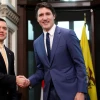 Daniel Noboa dialogó con Justin Trudeau