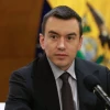 Noboa viajará a Perú para abordar seguridad y comercio en el Gabinete Binacional