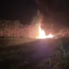 Incendio en Quinindé estaría ligado a perforación ilegal de ducto petrolero