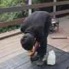 Isla Santay aprovechó el uso de tablones de caucho reciclado