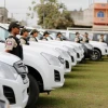 La Policía Nacional recibió 100 camionetas en Salitre 