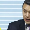  La Asamblea devolvió a Noboa el decreto que encarga la Presidencia