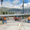 El pesebre gigante toma forma en El Panecillo
