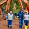 La construcción de la vía Santa Cecilia-El Playón avanza en Paquisha