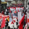 Sindicatos rechazan en la calle el plan de inversiones de Lasso