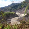 La erosión del río Coca pone en riesgo infraestructuras cruciales