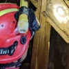 Bomberos rescataron a 2 obreros atrapados en mina por casi 48 horas