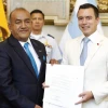 José Delgado fue condecorado por Daniel Noboa