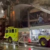 Incendio obliga a suspender operaciones en la Refinería de Esmeraldas