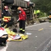 8 personas murieron en accidente de un bus que salió de Lago Agrio