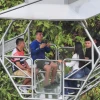 Pablo Sexto inaugura el teleférico más grande de la Amazonía ecuatoriana 