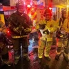 Bomberos rescataron a 5 perros en incendio en Guayaquil