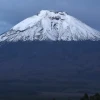 En las cercanías del Cotopaxi se registró caída de ceniza