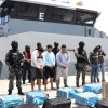 Una lancha con 900 kilos de cocaína fue interceptada cerca de Manta