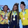 Angie Palacios y José Acevedo quedaron campeones suramericanos en Asunción