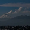 Una leve caída de ceniza del Cotopaxi se registró en Quito