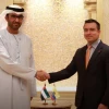 Noboa se reunió con empresa de petróleo de Emiratos Árabes Unidos