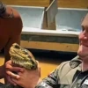 Exploradores de Sucúa reportan hallazgo de anaconda verde en la Amazonía ecuatoriana