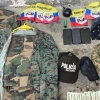 En Joya de los Sachas se encontraron uniformes e insignias de las FARC
