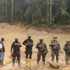 Las Fuerzas Armadas luchan contra la minería ilegal en la Amazonía
