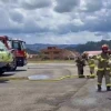 El aeropuerto Mariscal La Mar realizó simulacro de accidente aéreo
