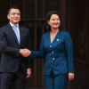 Noboa y Fujimori revisan la agenda bilateral de infraestructura y desarrollo fronterizo