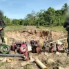 Destruyen cinco unidades de minería ilegal en Antioquia vinculadas al Clan del Golfo