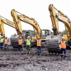 Lasso colocó la primera piedra para la construcción de 3 puentes sobre el río Upano