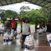 Waoranis reciben atención humanitaria por inundaciones 