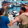 28 personas fueron rescatadas tras naufragio de embarcación turística en Galápagos