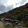 Siete viviendas afectadas por deslizamiento en Nambija, Zamora Chinchipe