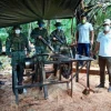 En la reserva 'Cuyabeno', militares localizan un aserradero clandestino y madera