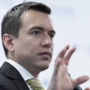 Noboa avisa que Ecuador puede entrar en "default" 