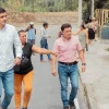 Germán Flores, alcalde de Puyo, recorrió varias obras