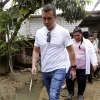 El presidente Noboa recorrió las zonas afectadas por las lluvias