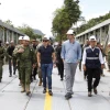 El puente delta sobre el río Lelia fue inaugurado