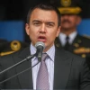 Noboa inicia un viaje a Estados Unidos y Canadá