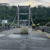 Los trabajos de fundición en el puente Puerto Napo concluyeron