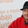 Leonidas Iza, precandidato presidencial para las elecciones 2025