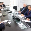 Fernando Santos se reunió con el presidente de PowerChina