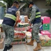 Las Fuerzas Armadas transportan gas y alimentos para abastecer a Galápagos