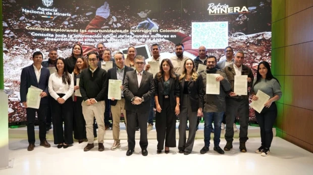Colombia proyecta inversiones mineras por $54.000 millones tras firmar nueve contratos