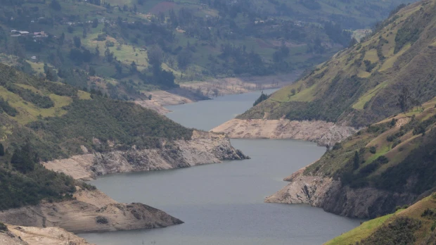 Embalse de Mazar sube más de un metro tras las lluvias en Azuay