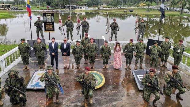 Un nuevo destacamento militar se inauguró en Sucumbíos